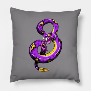 Psycodelic Rattlesnake Pillow