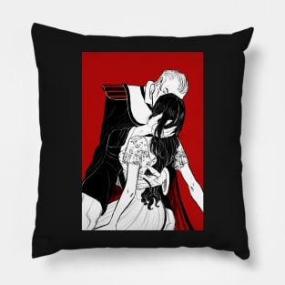 The Red Kiss Fresme Pillow