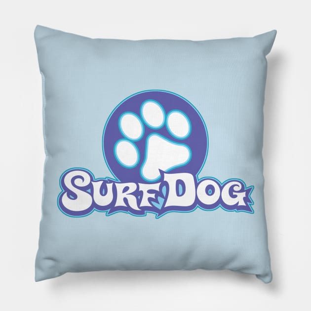 Those Meddling Dogs! Pillow by surfdog