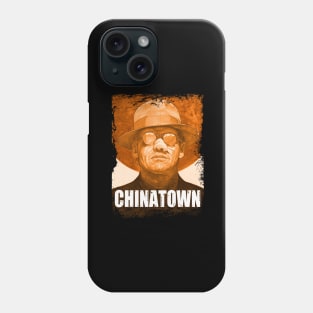 Crossing Paths with Chinatowns Retro Tee with Character Montage from the Legendary Film Phone Case