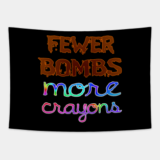 fewer bombs Tapestry