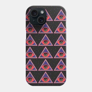 Big brother is watching you! Trippy Style. Phone Case
