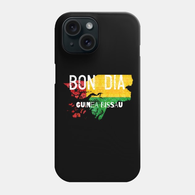 Guinea Bissau - Bon Dia Phone Case by Tony Cisse Art Originals