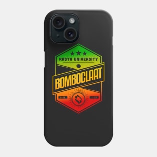 Rasta University Bomboclaat Rasta Colors Reggae Phone Case