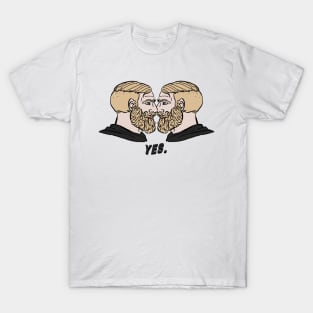 Official Yes Chad Meme Caucasians Shirt, hoodie, sweater and long