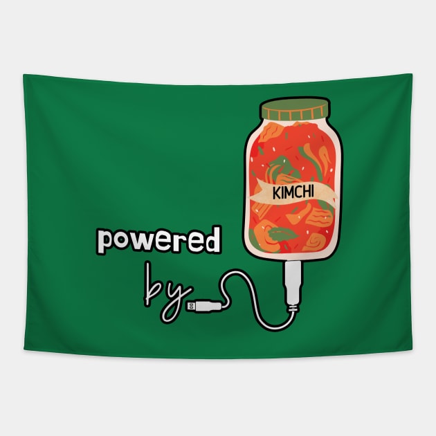 Powered by Kimchi Tapestry by leBoosh-Designs