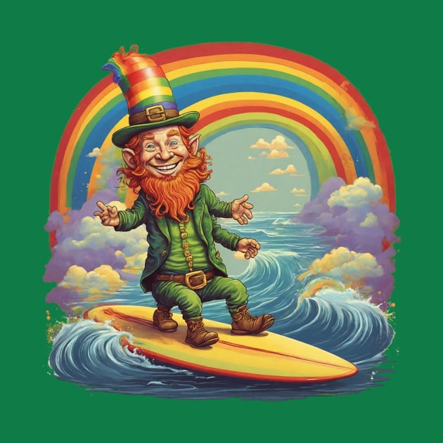 Leprechaun on the surf! #4 by bswlife