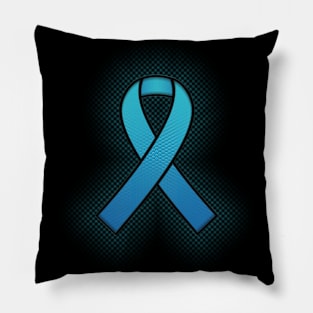 Lymphedema Awareness Halftone Pillow