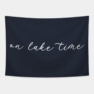 On Lake Time Tapestry