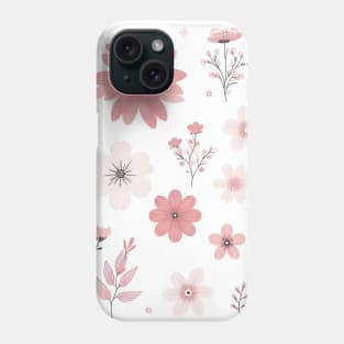 Pink Flowers Phone Case