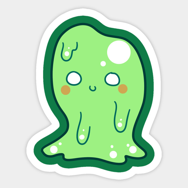 Green Slime Slime Sticker Teepublic Au