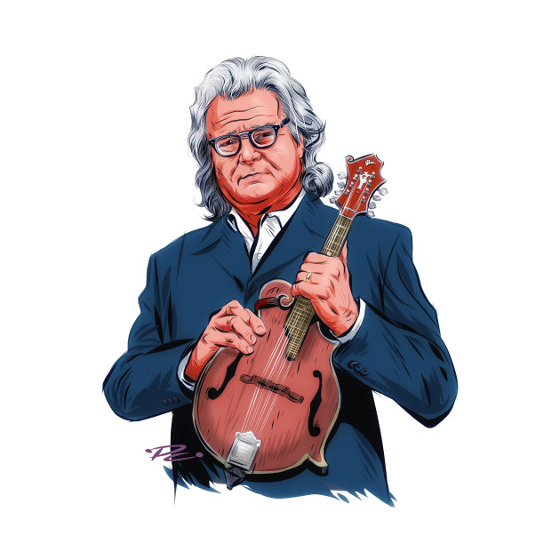 Ricky Skaggs - An illustration by Paul Cemmick by PLAYDIGITAL2020