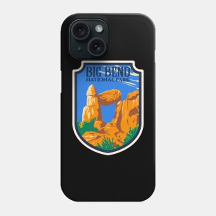 Big Bend National Park Emblem Phone Case