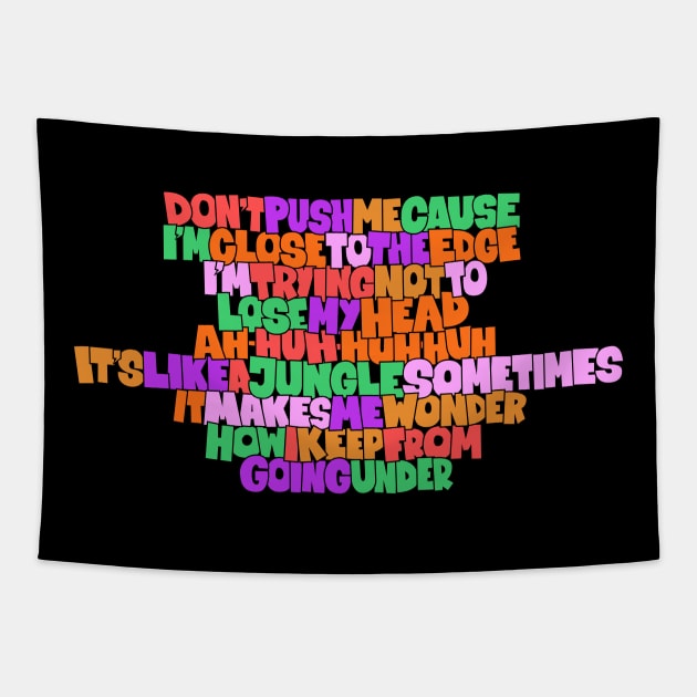 Grandmaster Flash - The Message Tapestry by Boogosh