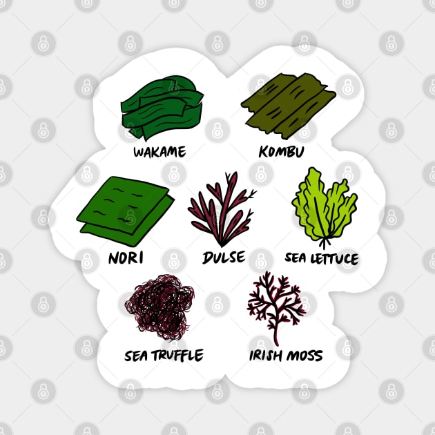 Types of edible on sale seaweed
