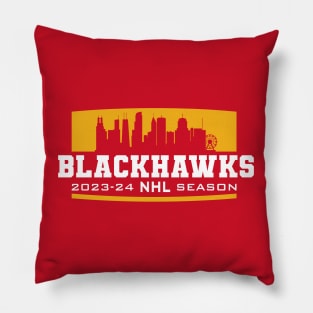 Blackhawks Hockey 2023-24 Pillow