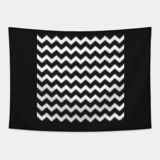 Zig Zag Pixelated Tapestry