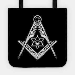 Freemason Square and Compass Tote