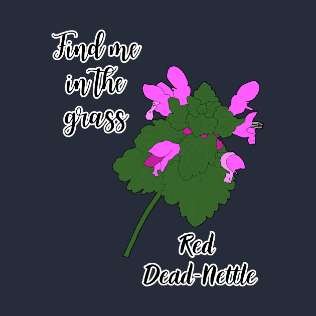 Find me in the grass... Red Dead-Nettle by Kamila's Ideas