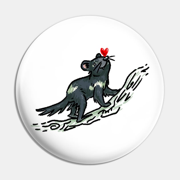 Tasmanian Devil Pin by GameQuacks