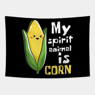 Cornfield Dreams: Where Corn is My Spirit Animal Tapestry