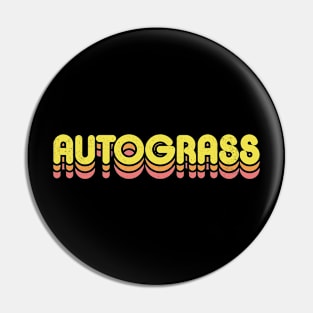 Retro Autograss Pin