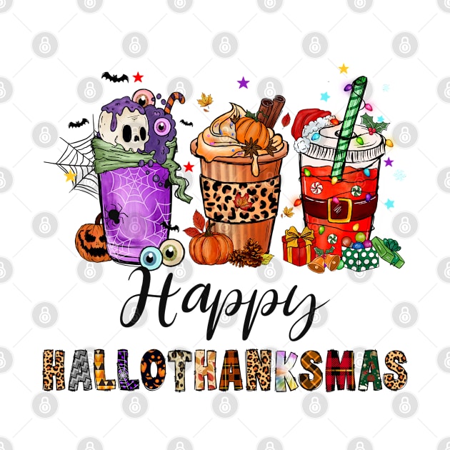 Happy Hallothanksmas Halloween Thanksgiving Christmas by kevenwal