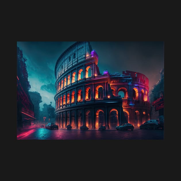 Colosseum Cyberpunk by Art8085