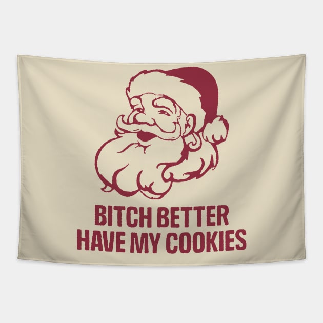 Santa Tapestry by hedkup