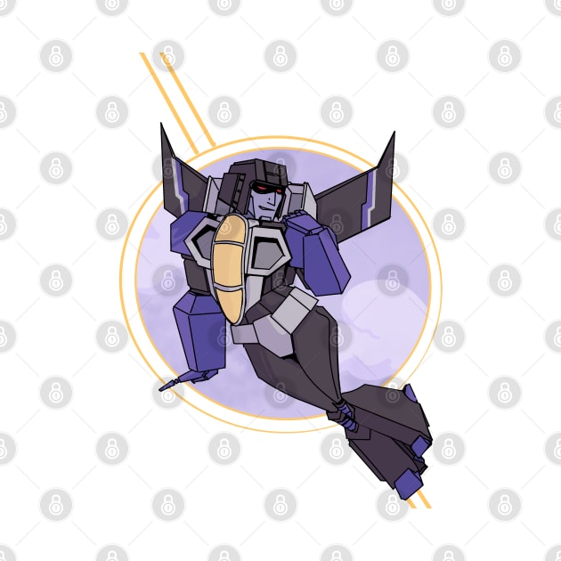 skywarp (pinup) by inkpocket