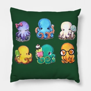 Octo-Puffs Pillow