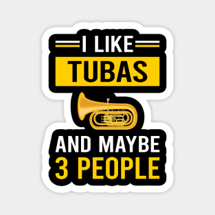 3 People Tuba Magnet