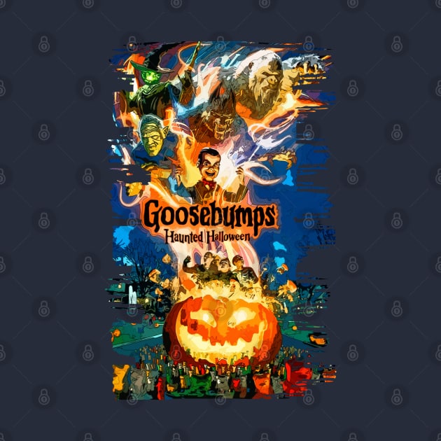 Goosebumps Haunted Halloween Halftoned by Joker & Angel