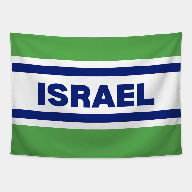 Israel Flag Colors Tapestry by aybe7elf