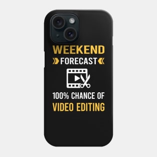 Weekend Forecast Video Editing Editor Phone Case