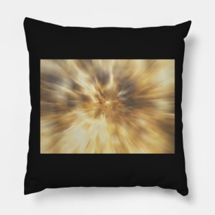 Brown Radial Zoom Pillow