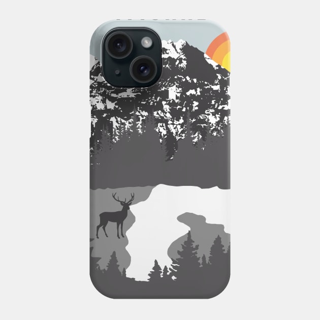 GRAND TETON NATIONAL PARK WYOMING Phone Case by Tonibhardwaj