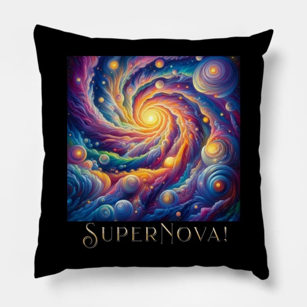 SuperNova Pillow by Out of the world