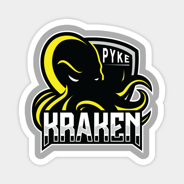 Pyke Kraken Magnet by Punksthetic