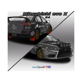 Mitsubishi evo X R4 Dirt 2 T-Shirt