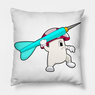 Mushroom Darts Dart Pillow