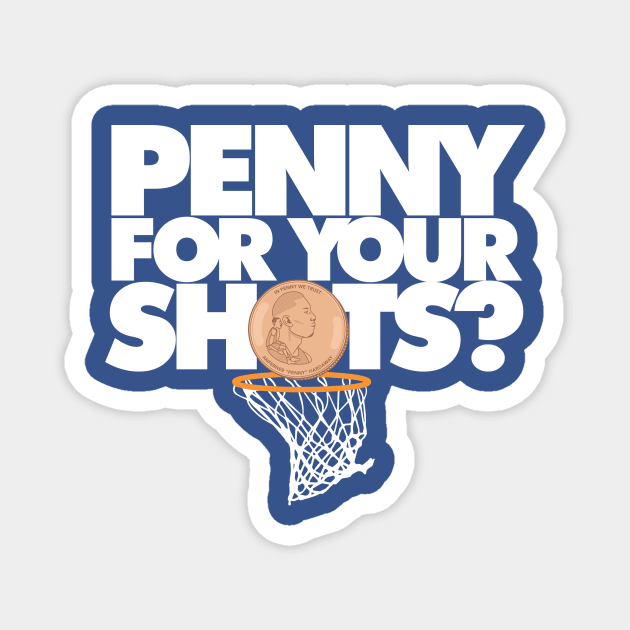 Memphis Tigers Penny For Your Shots Magnet by APsTees