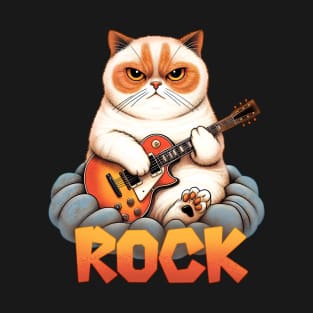 Rock cat T-Shirt
