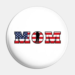 American Flag Mom Pin