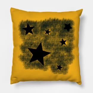 stars in the foggy night sky Pillow