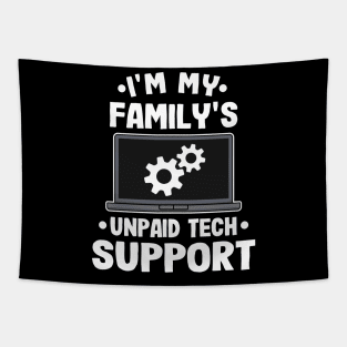 Funny Programmer Tech Support 1st Level Support Tapestry