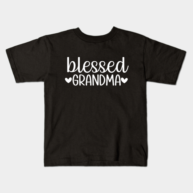 Blessed Grandma Shirt, Personalized Grandma Shirts, Custom Grandma Gift ...