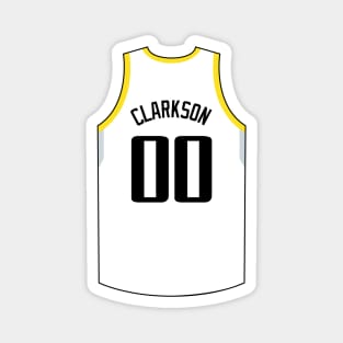 Jordan Clarkson Utah Jersey Qiangy Magnet