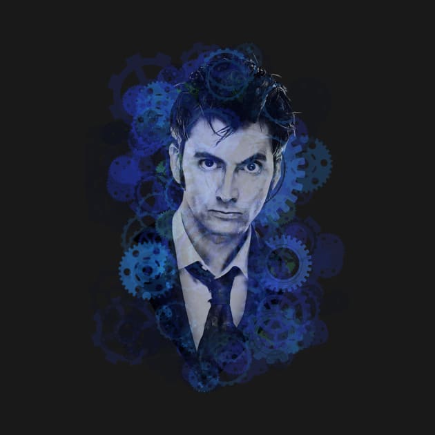 Splatter Tenth Doctor by Redtide