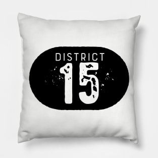 District 15 Pillow